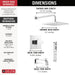 T14468-PP Bathroom/Bathroom Tub & Shower Faucets/Tub & Shower Faucet Trim