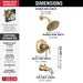 T17T484-CZ-PR Bathroom/Bathroom Tub & Shower Faucets/Tub & Shower Faucet Trim