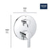 29421000 Bathroom/Bathroom Tub & Shower Faucets/Shower Only Faucet Trim