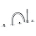 25274000 Bathroom/Bathroom Tub & Shower Faucets/Roman Tub Faucets
