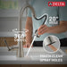 19893Z-SPSD-DST Kitchen/Kitchen Faucets/Pull Down Spray Faucets