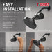 7SF100-BL Bathroom/Bathroom Tub & Shower Faucets/Handshower Outlets & Adapters
