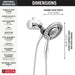 7SF110B Bathroom/Bathroom Tub & Shower Faucets/Showerhead & Handshower Combos