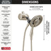 7SF110BSN Bathroom/Bathroom Tub & Shower Faucets/Showerhead & Handshower Combos