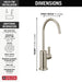 DWQ4001002-SS Kitchen/Kitchen Faucets/Hot & Drinking Water Dispensers