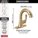 533LF-CZPDMPU Bathroom/Bathroom Sink Faucets/Single Hole Sink Faucets