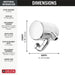 5SF100 Bathroom/Bathroom Tub & Shower Faucets/Handshower Outlets & Adapters
