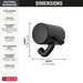 5SF100-BL Bathroom/Bathroom Tub & Shower Faucets/Handshower Outlets & Adapters