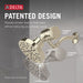5SF100-PN Bathroom/Bathroom Tub & Shower Faucets/Handshower Outlets & Adapters