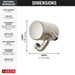 5SF100-SS Bathroom/Bathroom Tub & Shower Faucets/Handshower Outlets & Adapters