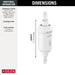 DWQ300350 Parts & Maintenance/General Plumbing Parts/Water Filtration Parts