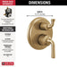 T24933-CZ Bathroom/Bathroom Tub & Shower Faucets/Shower Only Faucet Trim