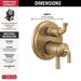 T27933-CZ Bathroom/Bathroom Tub & Shower Faucets/Shower Only Faucet Trim