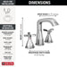 35776-PR-MPU-DST Bathroom/Bathroom Sink Faucets/Widespread Sink Faucets