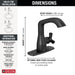 5766-BLMPU-DST Bathroom/Bathroom Sink Faucets/Single Hole Sink Faucets