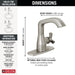5766-SS-PR-MPU-DST Bathroom/Bathroom Sink Faucets/Single Hole Sink Faucets