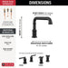 T2784-BLLHP Bathroom/Bathroom Tub & Shower Faucets/Roman Tub Faucets