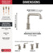 T2784-SS-PR-LHP Bathroom/Bathroom Tub & Shower Faucets/Roman Tub Faucets