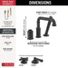 T3784-BLLHP Bathroom/Bathroom Tub & Shower Faucets/Roman Tub Faucets