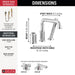 T3784-PR-LHP Bathroom/Bathroom Tub & Shower Faucets/Roman Tub Faucets