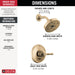 T14284-CZ-PR Bathroom/Bathroom Tub & Shower Faucets/Shower Only Faucet Trim