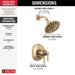 T17T284-CZ-PR Bathroom/Bathroom Tub & Shower Faucets/Shower Only Faucet Trim
