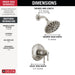 T17T284-SS-PR Bathroom/Bathroom Tub & Shower Faucets/Shower Only Faucet Trim