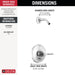 T14284-PR-LHD Bathroom/Bathroom Tub & Shower Faucets/Shower Only Faucet Trim