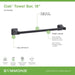 563TB18MB Bathroom/Bathroom Accessories/Towel Bars