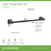 563TB24MB Bathroom/Bathroom Accessories/Towel Bars