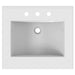 VA2008-3-WH Bathroom/Vanities/Single Vanity Tops Only