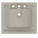 VA2008-3-WH Bathroom/Vanities/Single Vanity Tops Only