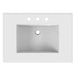 VA2018-3-WH Bathroom/Vanities/Single Vanity Tops Only