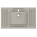 VA2021-3-WH Bathroom/Vanities/Single Vanity Tops Only