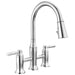 2384L-PR-DST Kitchen/Kitchen Faucets/Bridge Kitchen Faucets