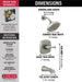 T14476-SS-PR-LHD Bathroom/Bathroom Tub & Shower Faucets/Tub & Shower Faucet Trim