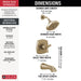 T144766-CZ-PR Bathroom/Bathroom Tub & Shower Faucets/Tub & Shower Faucet Trim