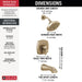T17476-CZ-PR Bathroom/Bathroom Tub & Shower Faucets/Tub & Shower Faucet Trim