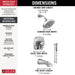 T17476-PR Bathroom/Bathroom Tub & Shower Faucets/Tub & Shower Faucet Trim