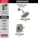 T14276-SS-PR-LHD Bathroom/Bathroom Tub & Shower Faucets/Shower Only Faucet Trim