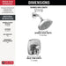 T17276-PR Bathroom/Bathroom Tub & Shower Faucets/Shower Only Faucet Trim