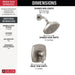 T17276-SS-PR Bathroom/Bathroom Tub & Shower Faucets/Shower Only Faucet Trim