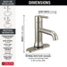 559TLF-SSMPU Bathroom/Bathroom Sink Faucets/Hands Free Faucets