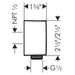 26455251 Bathroom/Bathroom Tub & Shower Faucets/Handshower Outlets & Adapters