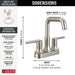 2554-SSMPU-DST Bathroom/Bathroom Sink Faucets/Centerset Sink Faucets