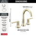 3559-PNMPU-DST Bathroom/Bathroom Sink Faucets/Widespread Sink Faucets