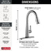 9113TLV-AR-DST Kitchen/Kitchen Faucets/Pull Down Spray Faucets