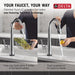9182TL-AR-PR-DST Kitchen/Kitchen Faucets/Pull Down Spray Faucets