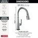 9182TL-AR-PR-DST Kitchen/Kitchen Faucets/Pull Down Spray Faucets
