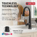 9182TL-BL-DST Kitchen/Kitchen Faucets/Pull Down Spray Faucets